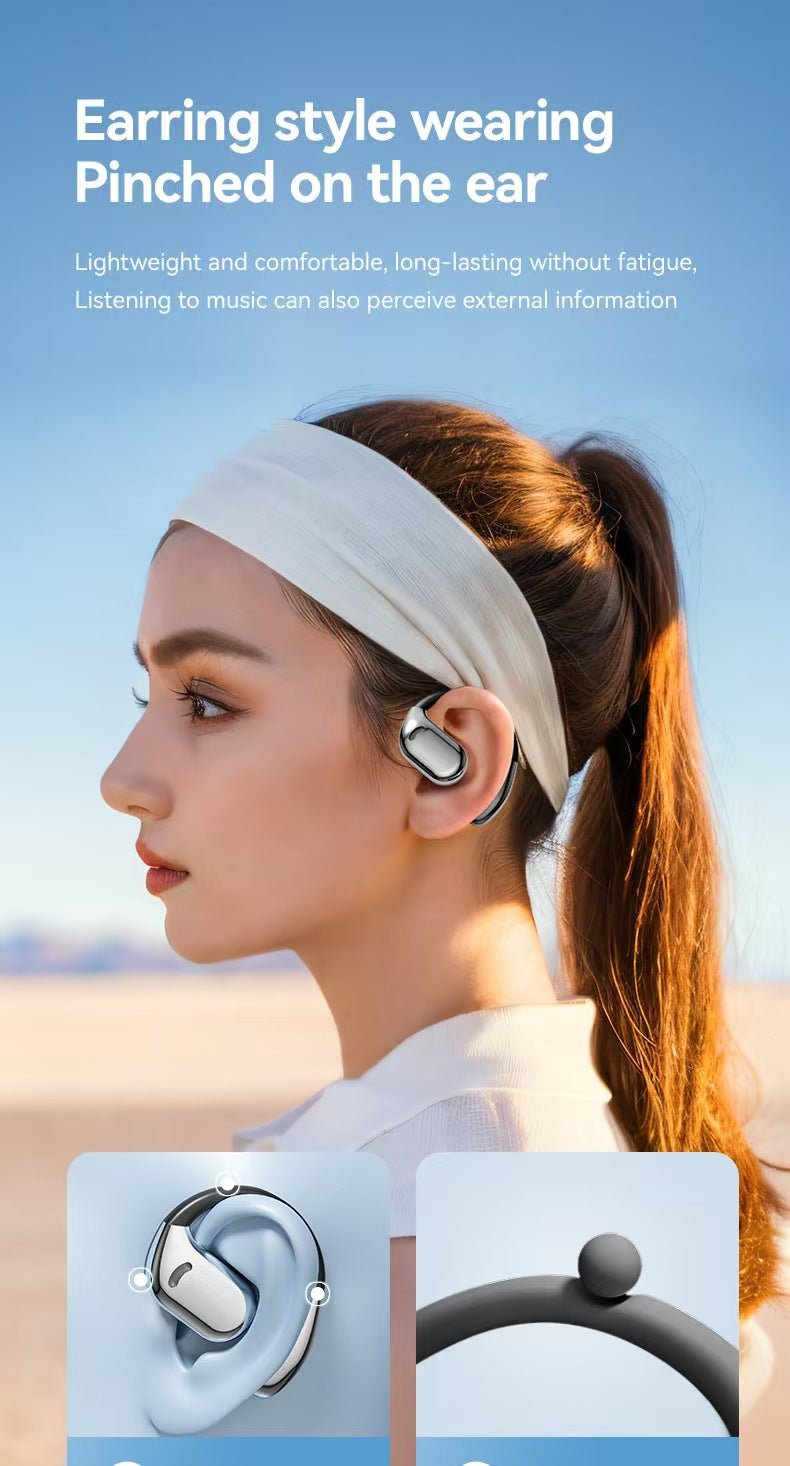 M75 Open-Ear OWS Bluetooth Headphones with AI Smart Two-Way Real-Time Translation