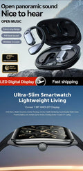 MT61 Smart Watch & M75 AI Translation Earbuds