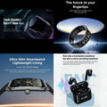 4-in-1 Premium Smart Lifestyle Bundle: Smart Glasses, Smart Ring, Ultra-Slim Smartwatch & ENC Translation Earbuds